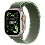 Apple Watch Ultra 3 (2025) 49mm Titanium Case / Green - Neon Trail Loop