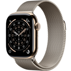 Apple Watch 11 42mm Steel Gold / Titanium Case