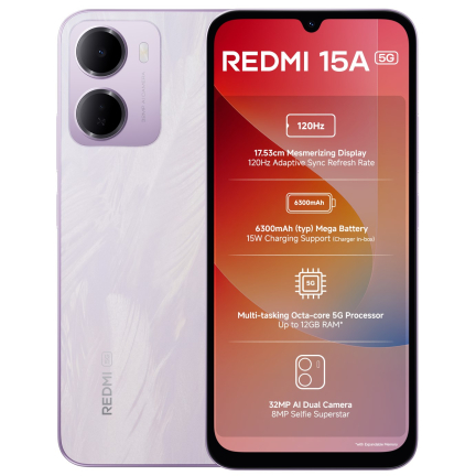 Xiaomi Redmi 15a 4/128GB Purple (Global)