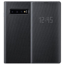 Чехол-книга Galaxy S10 Plus LED View Cover Black